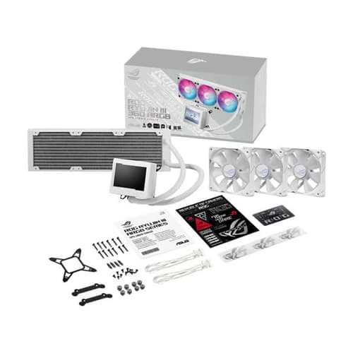 Asus ROG Ryujin III 360 ARGB 360mm CPU Liquid Cooler (White)